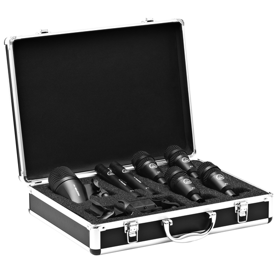 Drum Set Session I - Black - High-performance drum microphone set - Hero