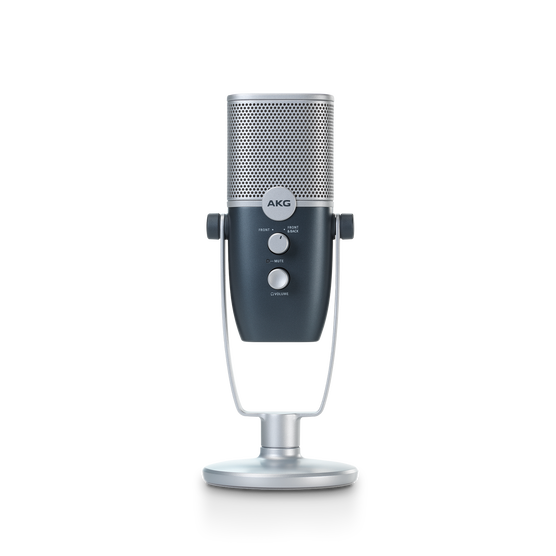 AKG Ara - Blue - Professional Two-Pattern USB Condenser Microphone - Detailshot 3