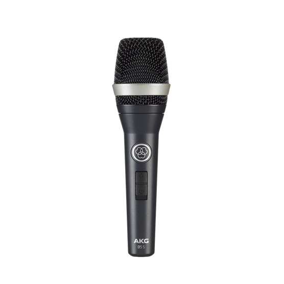 D5 S - Dark Blue - Professional dynamic vocal microphone with on/off switch - Hero