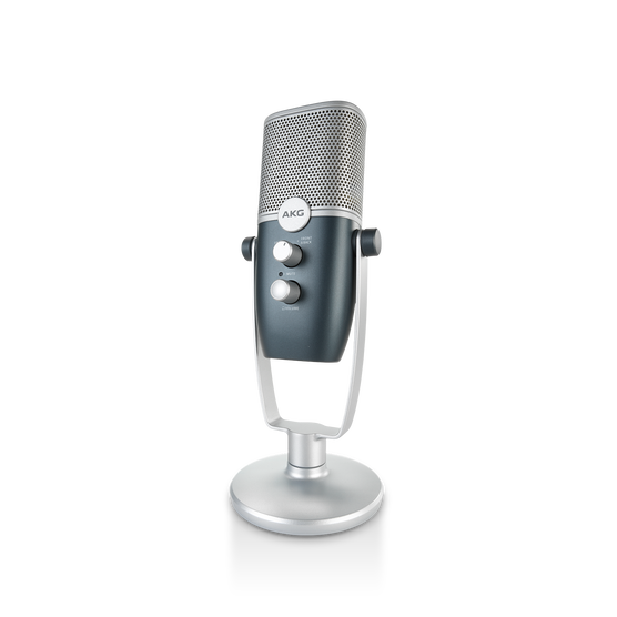 AKG Ara - Blue - Professional Two-Pattern USB Condenser Microphone - Detailshot 6