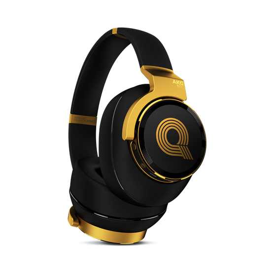 N90Q - Gold - Reference class auto-calibrating noise-cancelling headphones - Hero