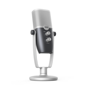 AKG Ara - Blue - Professional Two-Pattern USB Condenser Microphone - Hero