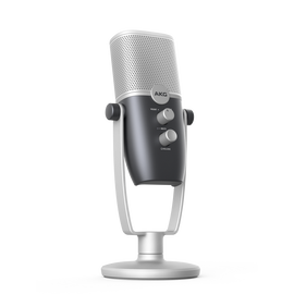 AKG Ara - Blue - Professional Two-Pattern USB Condenser Microphone - Hero