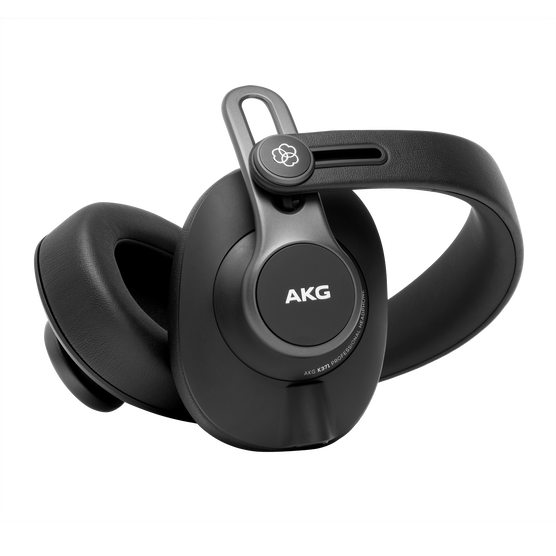 K371 - Black - Over-ear, closed-back, foldable studio headphones - Detailshot 1