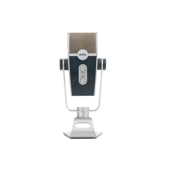 AKG Lyra - Silver - Ultra-HD Multimode USB Microphone  - Back