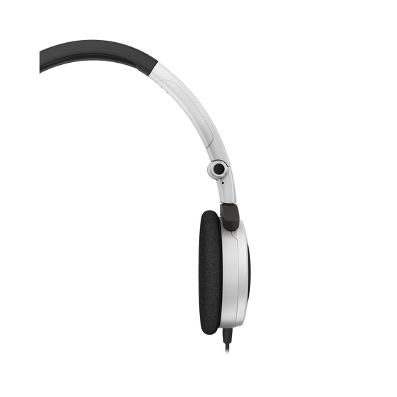 Y 30 - White - Stylish, uncomplicated, foldable headphones with 1 button universal remote/mic - Detailshot 2