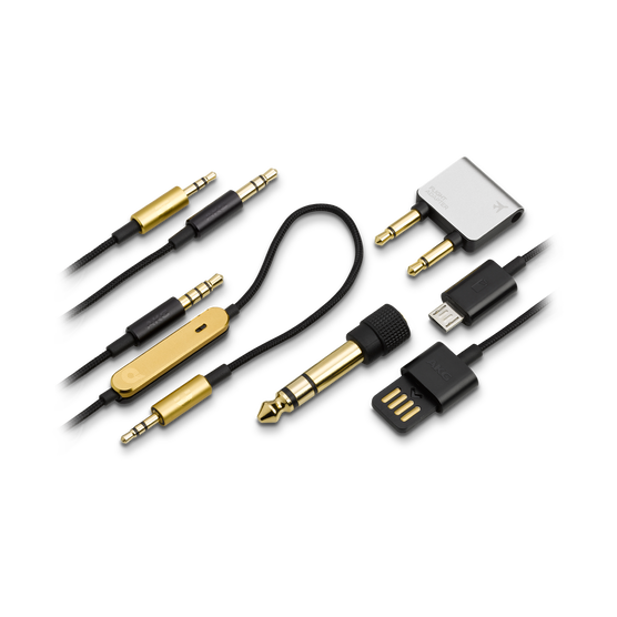 N90Q - Black - Reference class auto-calibrating noise-cancelling headphones - Detailshot 2