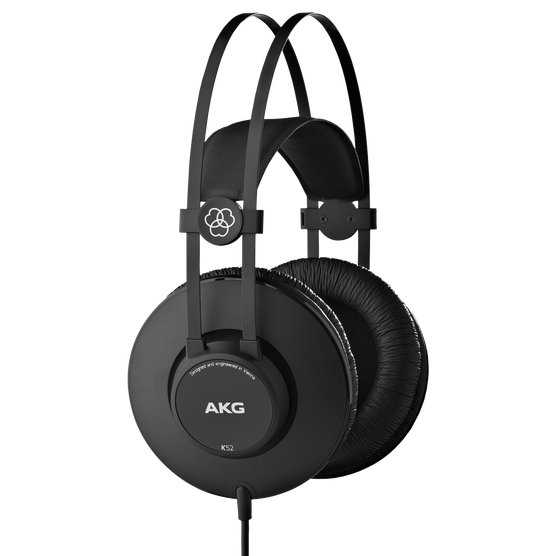 K52 - Black - Closed-back headphones - Hero