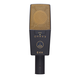 C414 XLII - Black - Reference multipattern condenser microphone - Hero