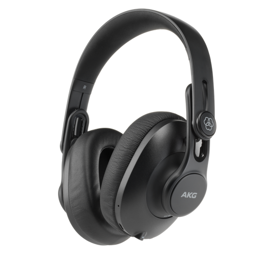 K361-BT - Black - Over-ear, closed-back, foldable studio headphones with Bluetooth - Hero