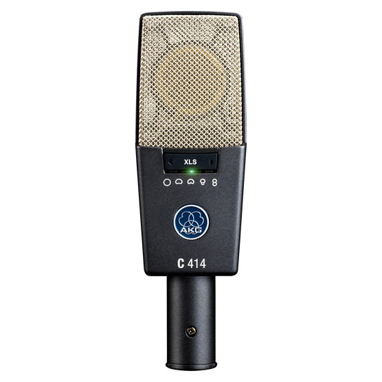 C414 XLS - Black - Reference multipattern 
condenser microphone - Hero