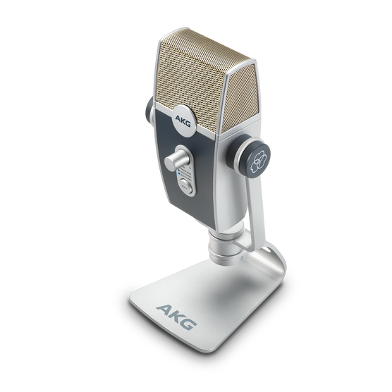 AKG Lyra - Silver - Ultra-HD Multimode USB Microphone  - Detailshot 3
