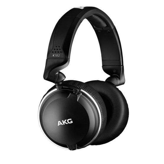 K182 - Black - Professional closed-back monitor headphones  - Hero