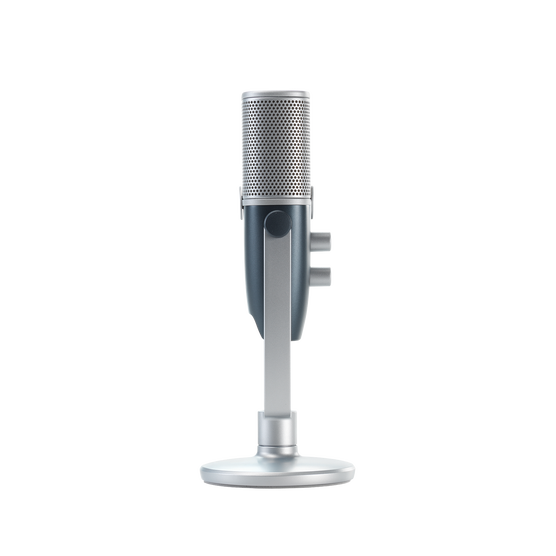 AKG Ara - Blue - Professional Two-Pattern USB Condenser Microphone - Left