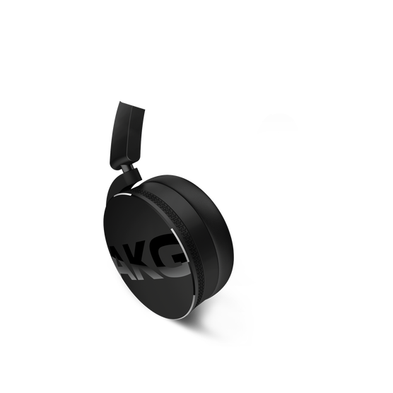 Y50 - Black - On-ear headphones with AKG-quality sound, smart styling, snug fit and detachable cable with in-line remote/mic - Detailshot 1
