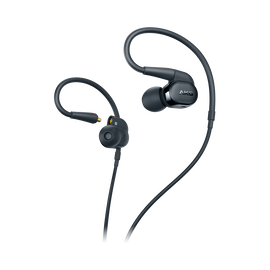AKG N30 - Black - Hi-Res in-ear headphones with customizable sound - Hero