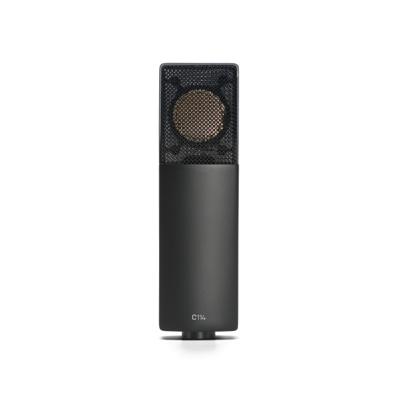 C114 - Black - Large Diaphragm Multi-Pattern Condenser Microphone - Back