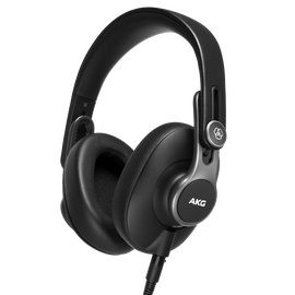K371 - Black - Over-ear, closed-back, foldable studio headphones - Hero