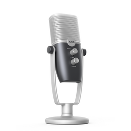 AKG Ara - Blue - Professional Two-Pattern USB Condenser Microphone - Hero