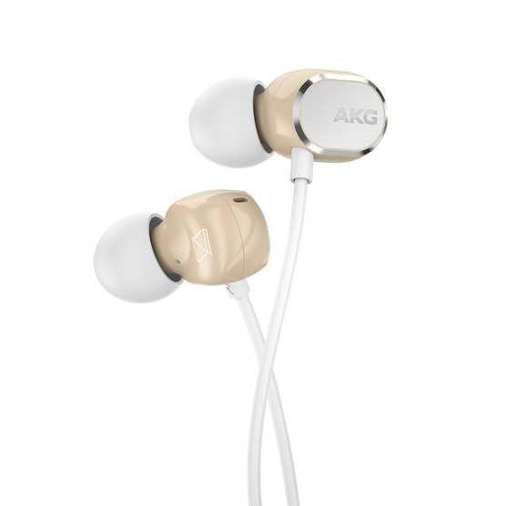AKG N25 - Beige - Hi-Res in-ear headphones - Detailshot 1