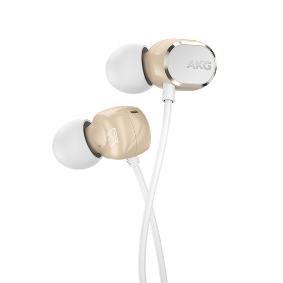 AKG N25 - Beige - Hi-Res in-ear headphones - Detailshot 1